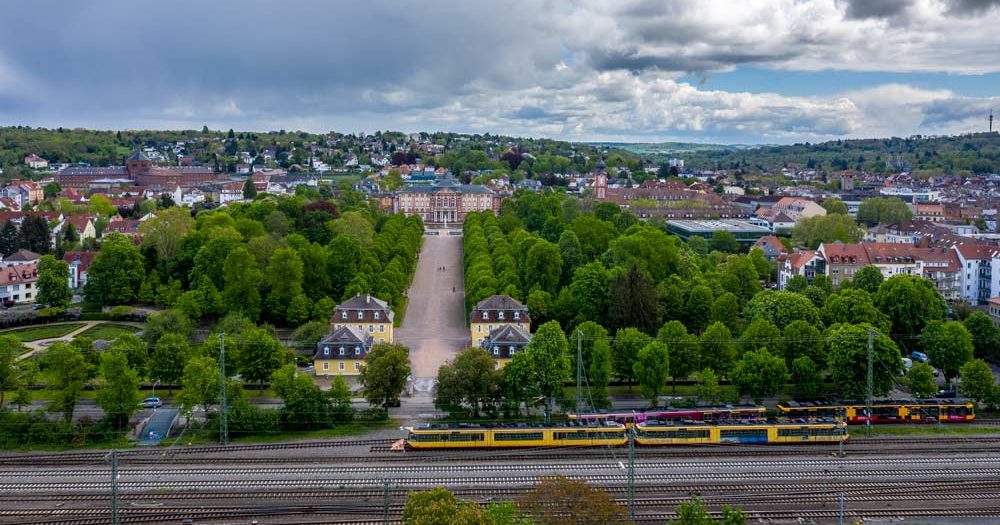 Schlossachse Bruchsal Stadtbahn