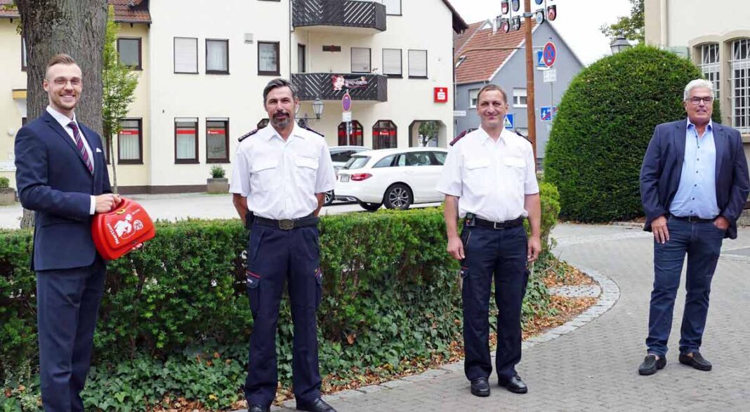 FEUERWEHR GONDELSHEIM | Sparkasse Kraichgau spendet mobilen Lebensretter FEUERWEHR GONDELSHEIM | Sparkasse Kraichgau spendet mobilen Lebensretter