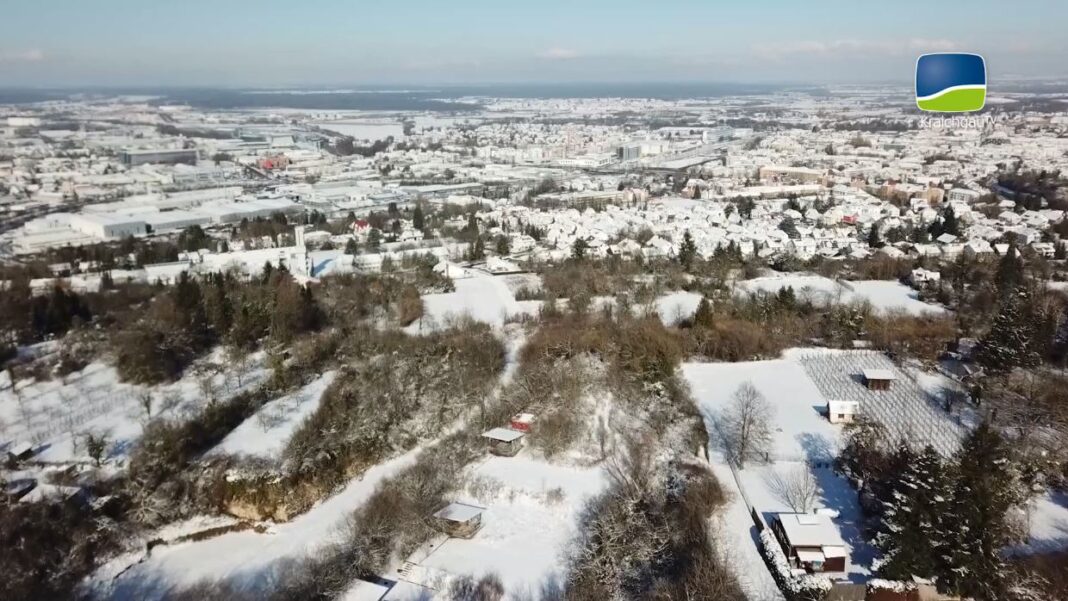 REGION | Der Kraichgau von oben – Ein weiß glitzerndes Winterwunderland REGION | Der Kraichgau von oben – Ein weiß glitzerndes Winterwunderland