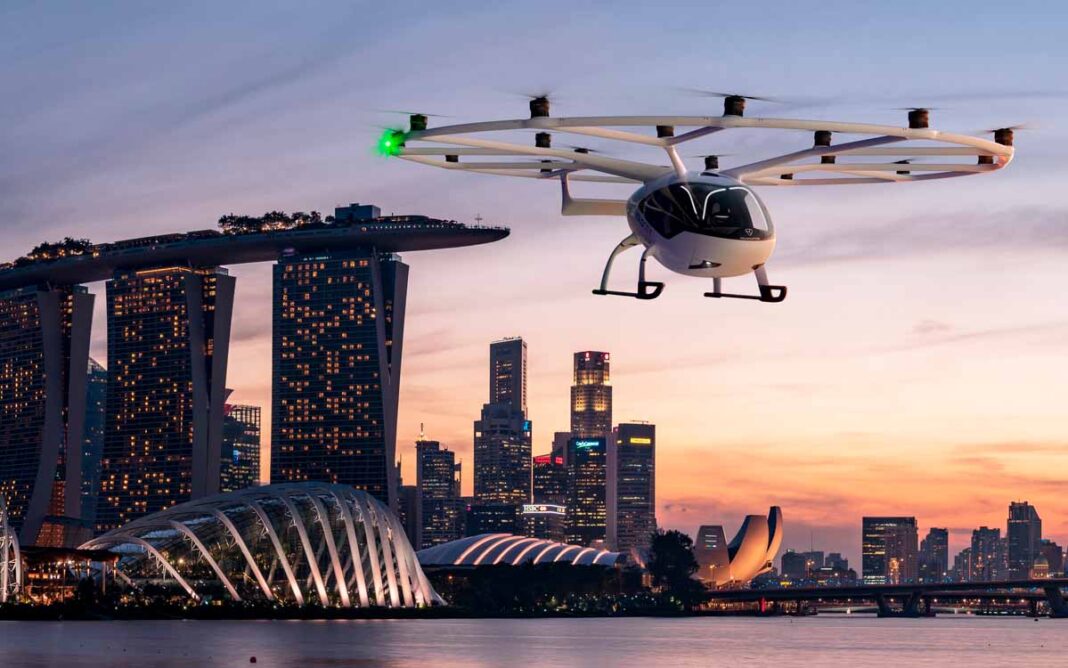 FLUGTAXI | Weitere 200 Millionen Euro für Volocopter in Bruchsal FLUGTAXI | Weitere 200 Millionen Euro für Volocopter in Bruchsal