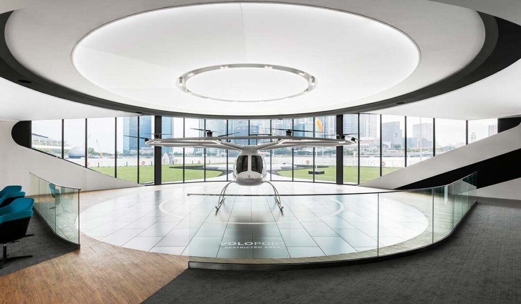 Bruchsal/Paris | Volocopter fliegt über Paris Bruchsal/Paris | Volocopter fliegt über Paris