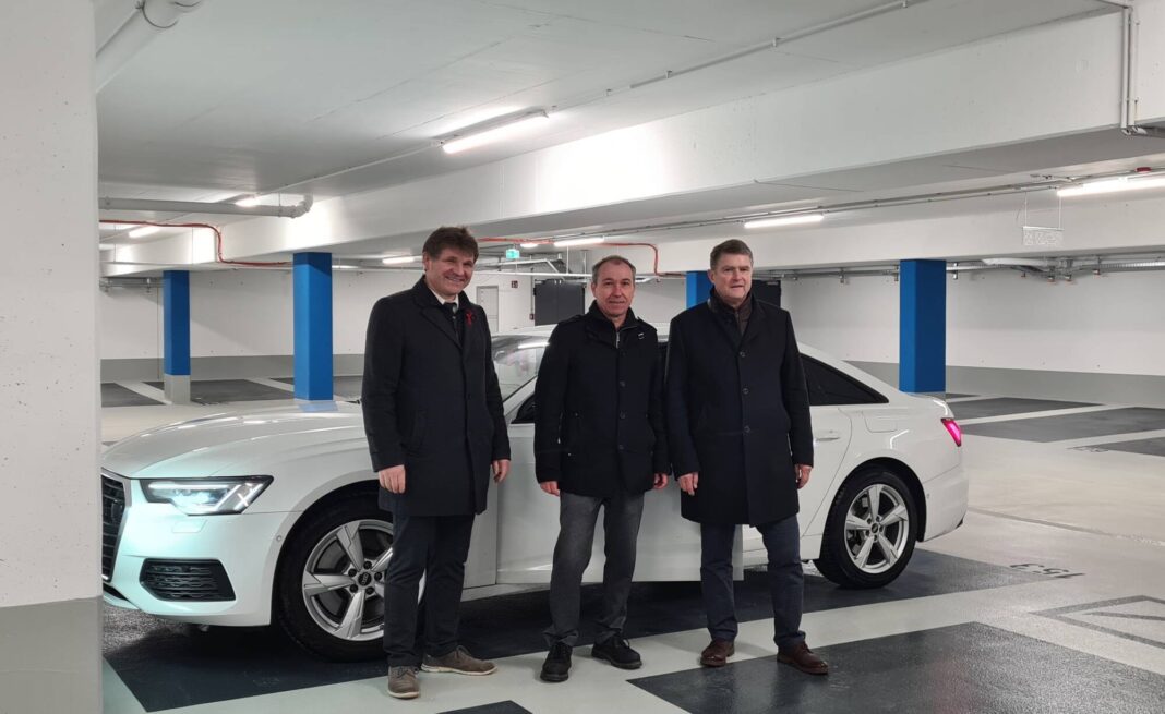 BRETTEN | Tiefgarage Sporgasse hat den Betrieb aufgenommen BRETTEN | Tiefgarage Sporgasse hat den Betrieb aufgenommen