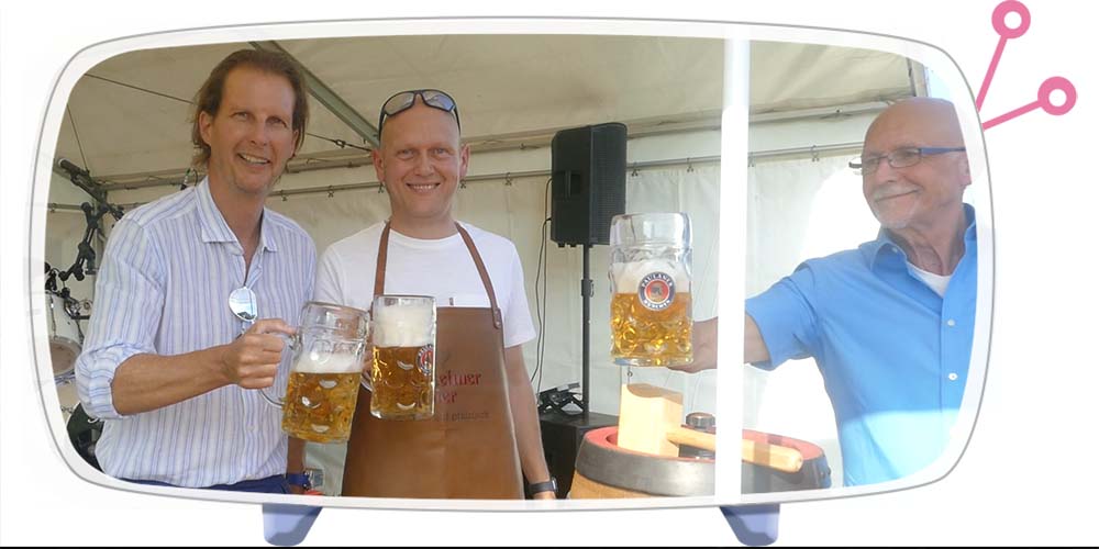 Bürgermeister Wagner glänzt beim Fassanstich! | So war das Hambrücker Straßenfest! Bürgermeister Wagner glänzt beim Fassanstich! | So war das Hambrücker Straßenfest!