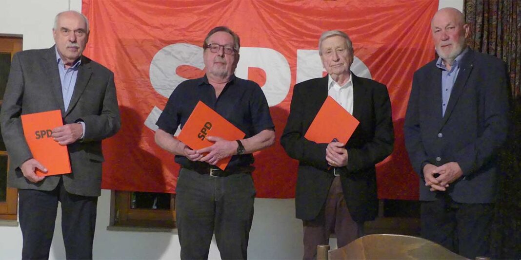 SPD Kraichtal ehrt langjährige Mitglieder SPD Kraichtal ehrt langjährige Mitglieder