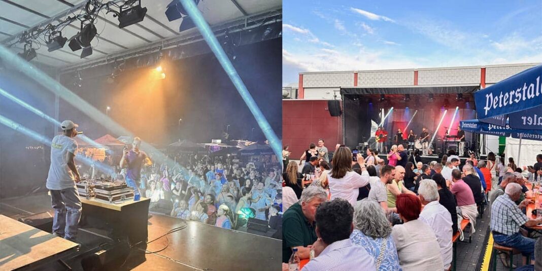 Forst feierte gemeinsam bei der Forschder Kirmes Forst feierte gemeinsam bei der Forschder Kirmes