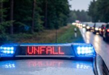 35.000 Euro Schaden nach Unfall auf der B3