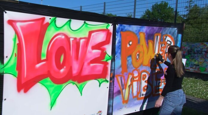 Graffiti Workshop – Sprayen? Ja bitte, aber mit Anleitung …