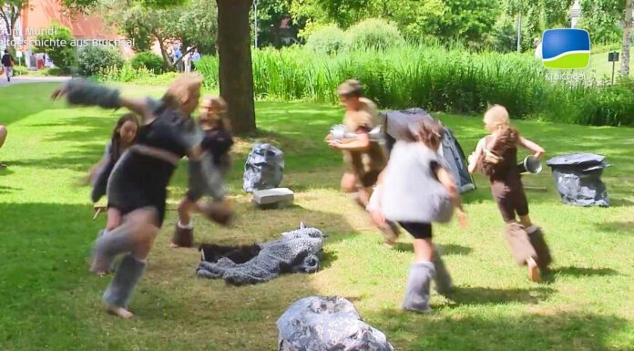 Bruchsals Weltgeschichte: Als der Urknall im Bürgerpark begann
