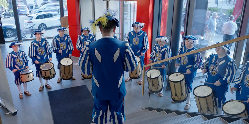 SO WAR’S | 90 Jahre Fanfaren- und Trommlerzug Bretten: Jubiläumsausstellung in der Sparkasse SO WAR’S | 90 Jahre Fanfaren- und Trommlerzug Bretten: Jubiläumsausstellung in der Sparkasse