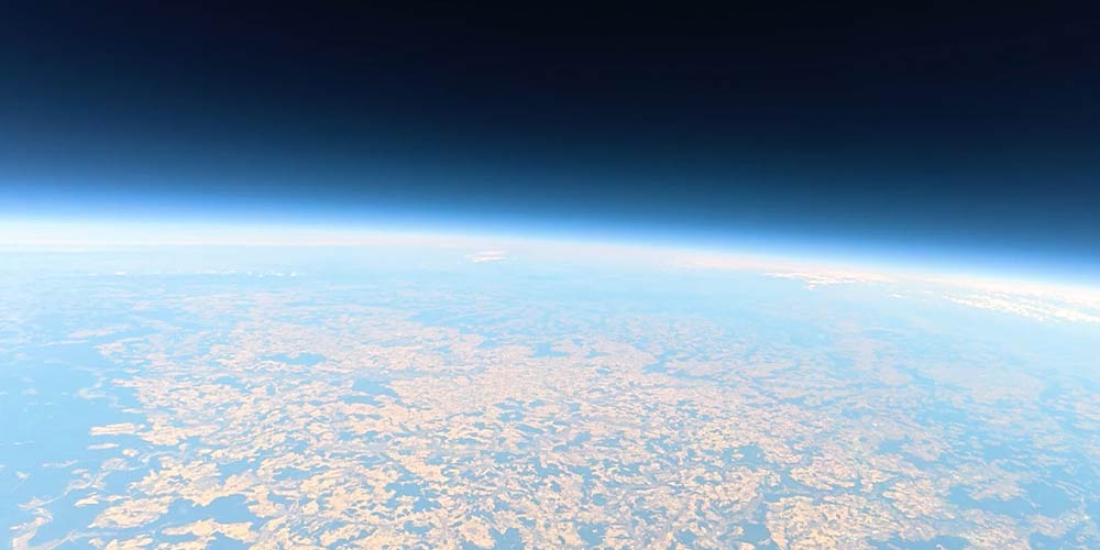 SO WAR’S | 31 Kilometer über Huttenheim: Ballon startet in die Stratosphäre SO WAR’S | 31 Kilometer über Huttenheim: Ballon startet in die Stratosphäre