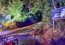 Feuer im Tierpark Bretten: Scheune und Wohnhaus in Flammen