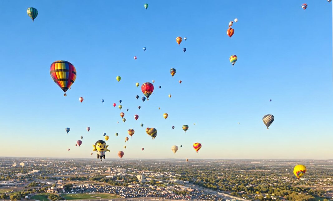 Ein Bruchsaler hebt ab – mitten hinein ins größte Ballonfestival der Welt Ein Bruchsaler hebt ab – mitten hinein ins größte Ballonfestival der Welt
