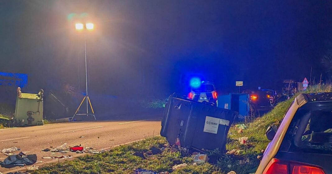 Tödlicher Verkehrsunfall in Münzesheim: Fußgänger beim Müllrausbringen von Auto erfasst Tödlicher Verkehrsunfall in Münzesheim: Fußgänger beim Müllrausbringen von Auto erfasst